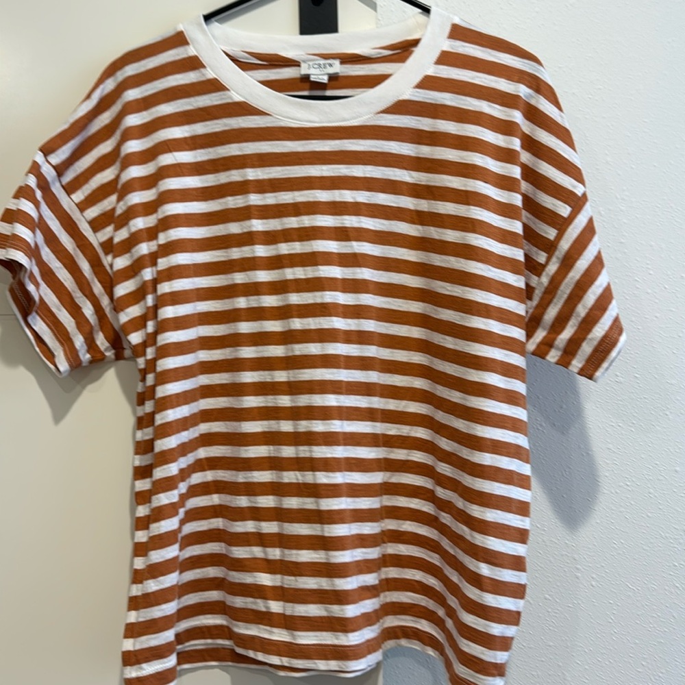 J crew striped top